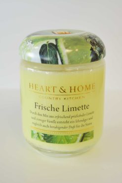 Heart & Home Frische Limette 115g Glas