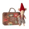 Maileg Christmas Mouse in a Suitcase. Little Brother