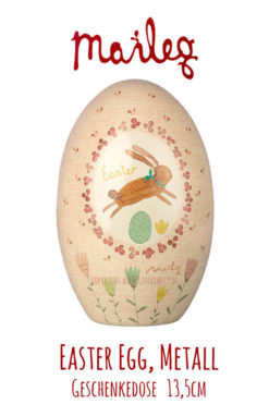 Maileg Easter Egg Metall. rot