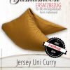 Ersatzbezug für Gamamoon Jersey Uni Curry Hirsekissen