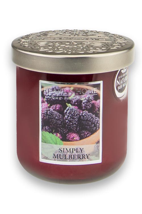 Heart and Home Simply Mulberry 115g Glas
