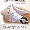 Gamamoon Hirsespelz Nackenkissen Blätterzweige rose