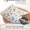 Gamamoon Hirsespelz Nackenkissen Jersey Spring beige