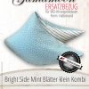 Ersatzbezug Bright Side Mint Blätter klein Kombi für Gamamoon Classic Halbmond